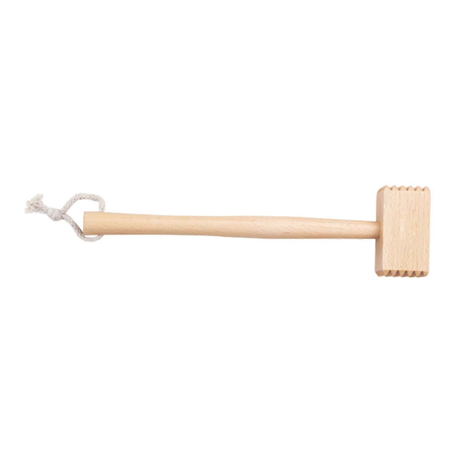 Duals Sided Kitchen Mallets for Tenderizing Meat Fish and Poultry Nonslip Handle Knocking Hammer Kitchen Tool Multicolor