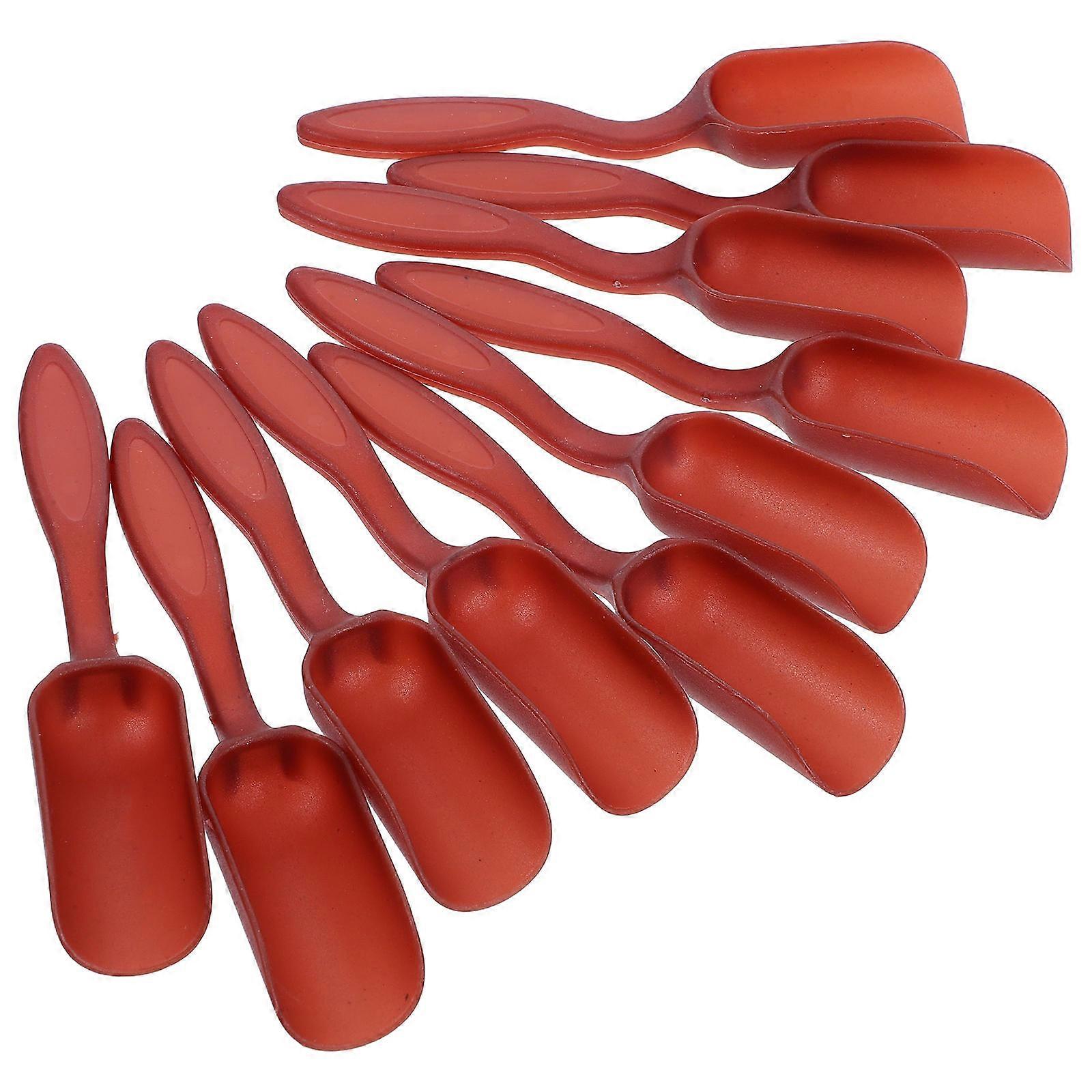 Brown Plastic Succulent Tool Small Garden for Gardening 10Pcs