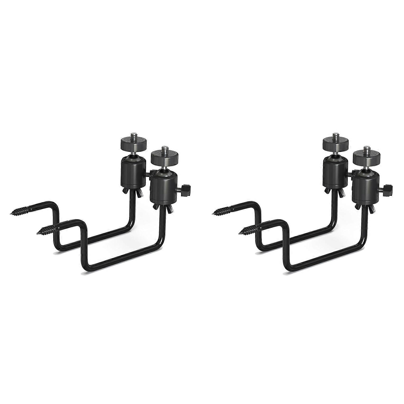 Trail Camera Tree Mount: 360 Degrees Adjustable Game Camera Mount with 1/4 Inch Screw, Easy Installation 4 Pack