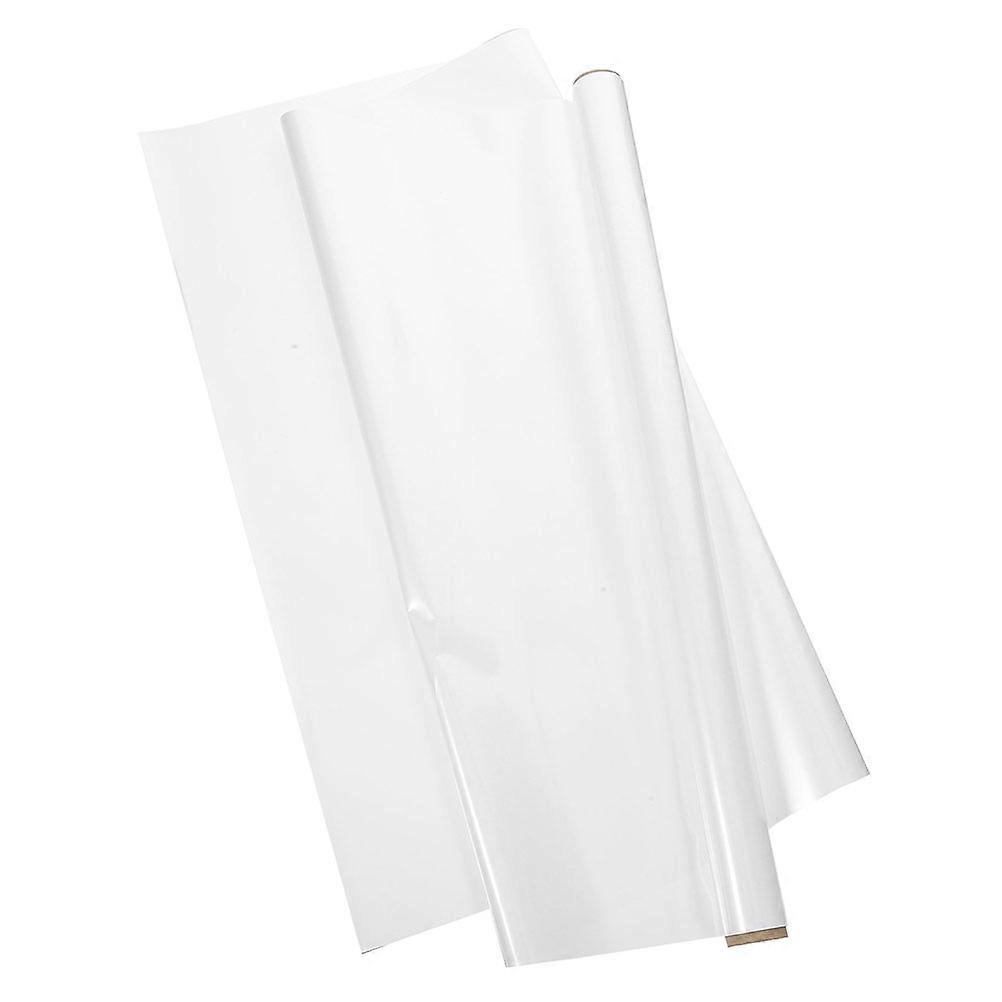 Removable Dry Erase Whiteboard Sheet Rectangular Wall Sticker For Teaching Purposes 45x300cm 1 Set