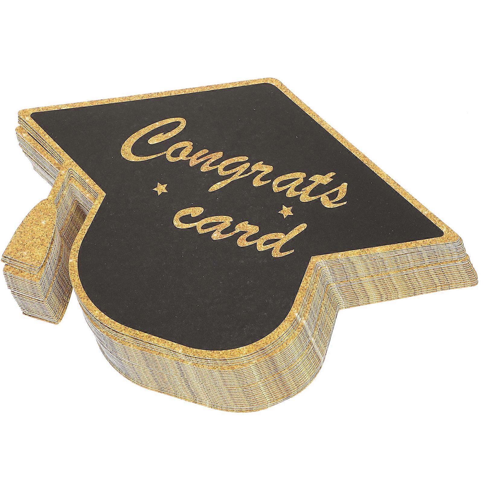Graduation Card Paper Material Designed for 30Pcs Congratulations Cards