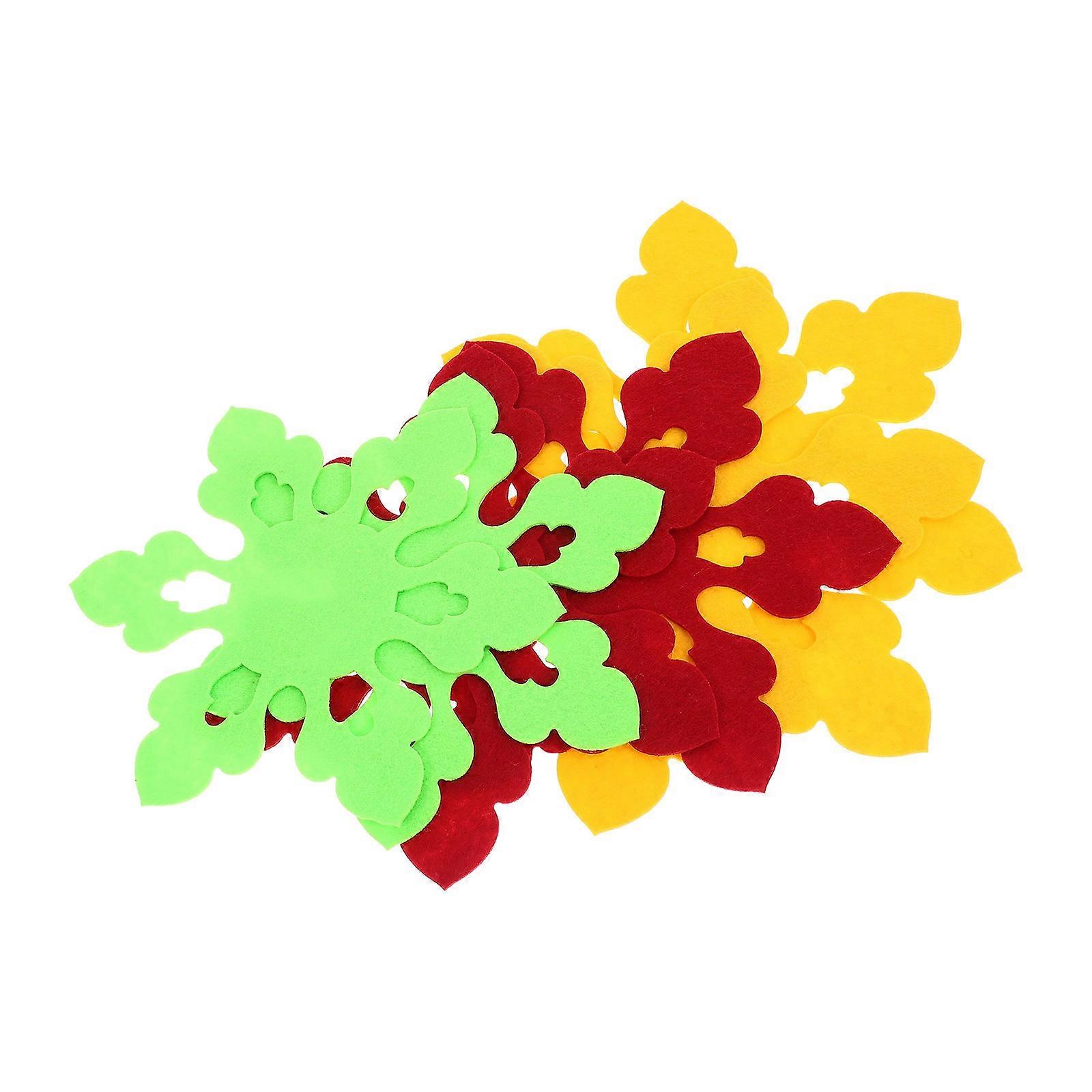 Assorted Color Dining Table Mat Set for Cup Coaster Function with Easy Clean 6Pcs