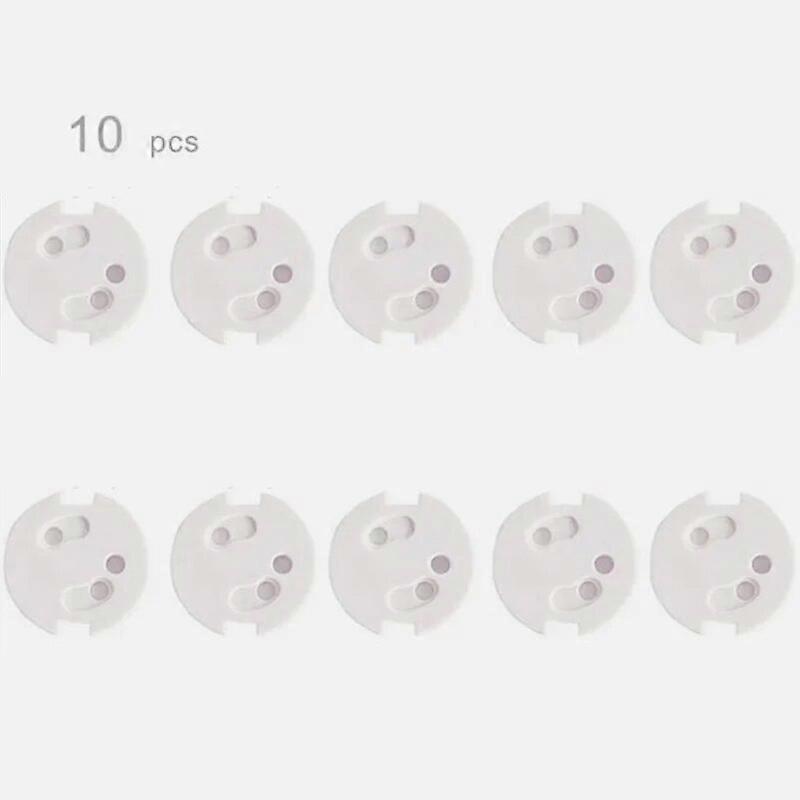 B��b�� S��curit�� Prise Couvre 10pcs ��lectrique En Plastique Prise Protecteurs Enfant Socket S��curit�� Protection