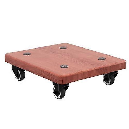 Speaker Stand Riser Stabilizer Base Lockable Universal Wheels Floor Standing Isolation Feet Platform Brackets 35x35 CM
