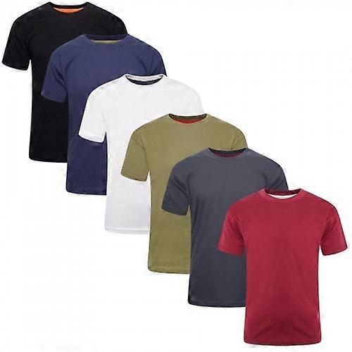 Keanu Boys Plain T-Shirt (Pack of 6)