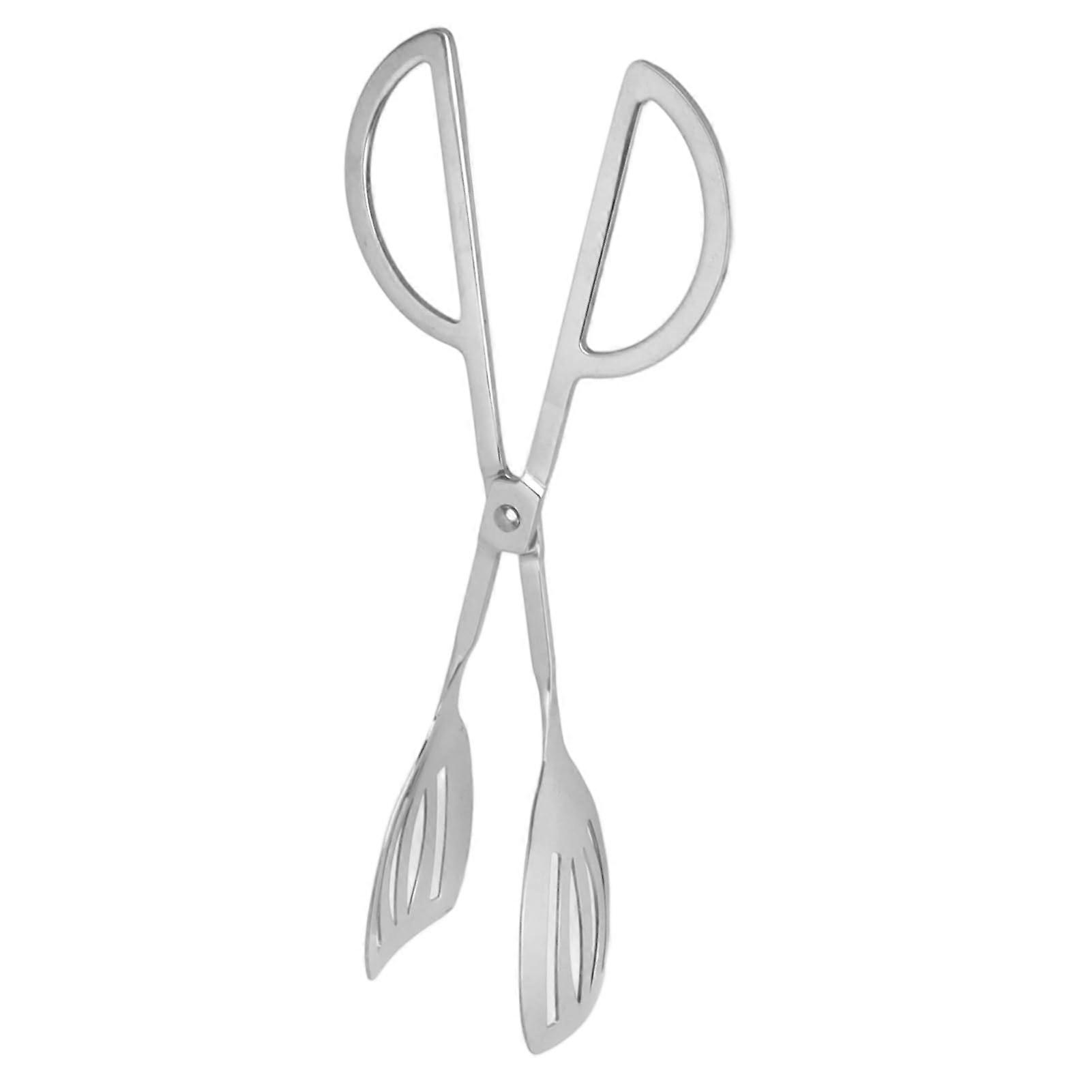 Stainless Steel Serving Tongs with Large Grip and NonSlip Handle for Buffet BBQ Salad Pasta