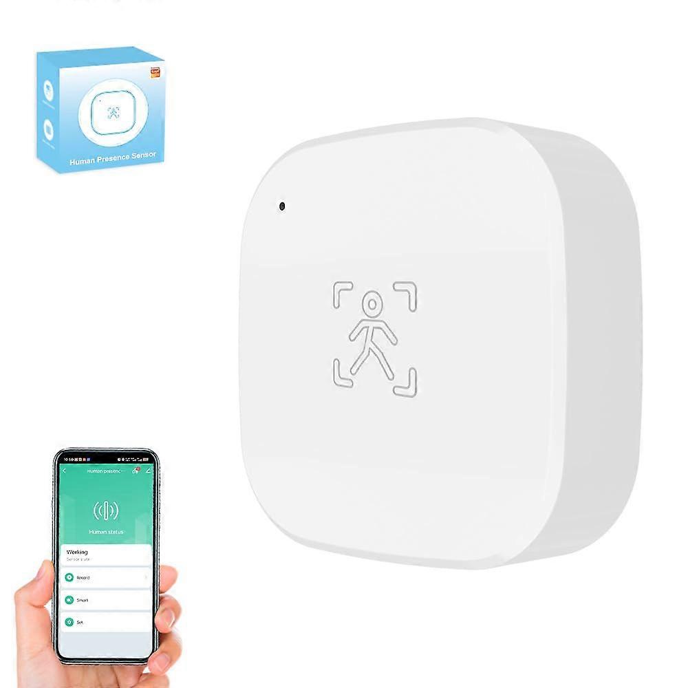 ZigBee Human Presence Sensor 24GHz Radar Accurate Motion Detection Smart Home Alexa Compatible