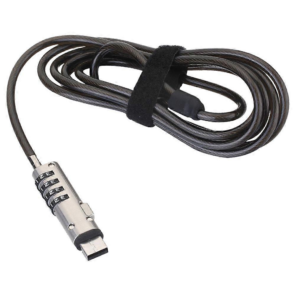 Bærbar computer Numerisk Adgangskodelås Bærbar Computerlås Digital Enhedslås USB-lås