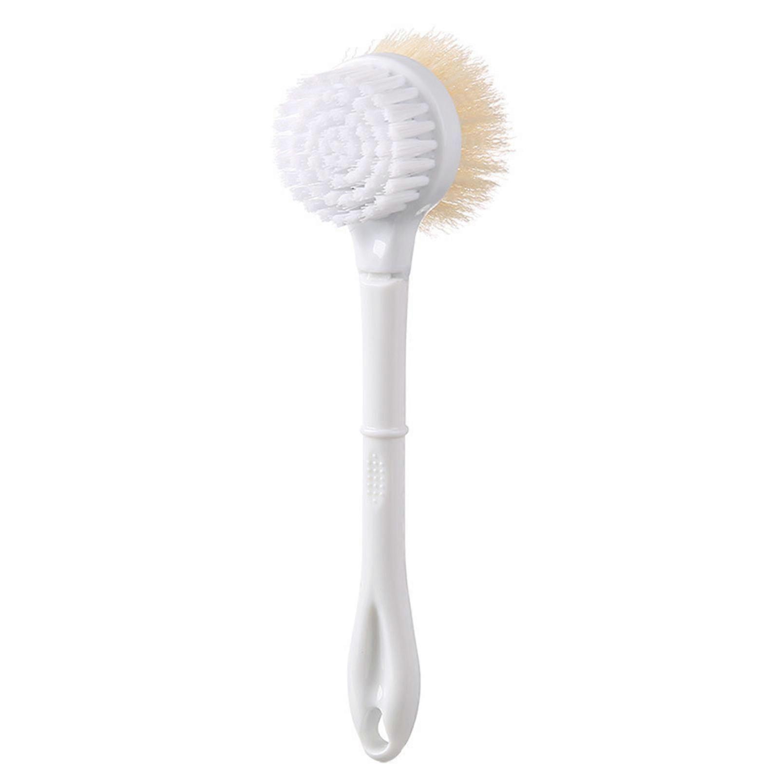 Pot Brush Double-sided Adjustable Angle Long Lasting Labor-saving Multi-purpose Stain Removal Reusable Long Handle Pan Pot Brush For Home