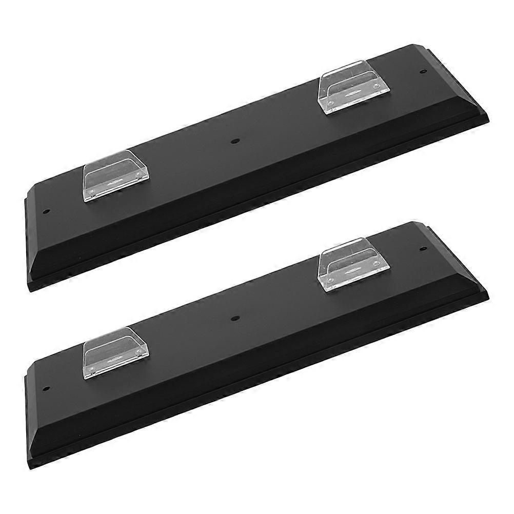 Motorcycle Model Display Stand for Collection 2Pcs Plastic Storage Organizer Racks