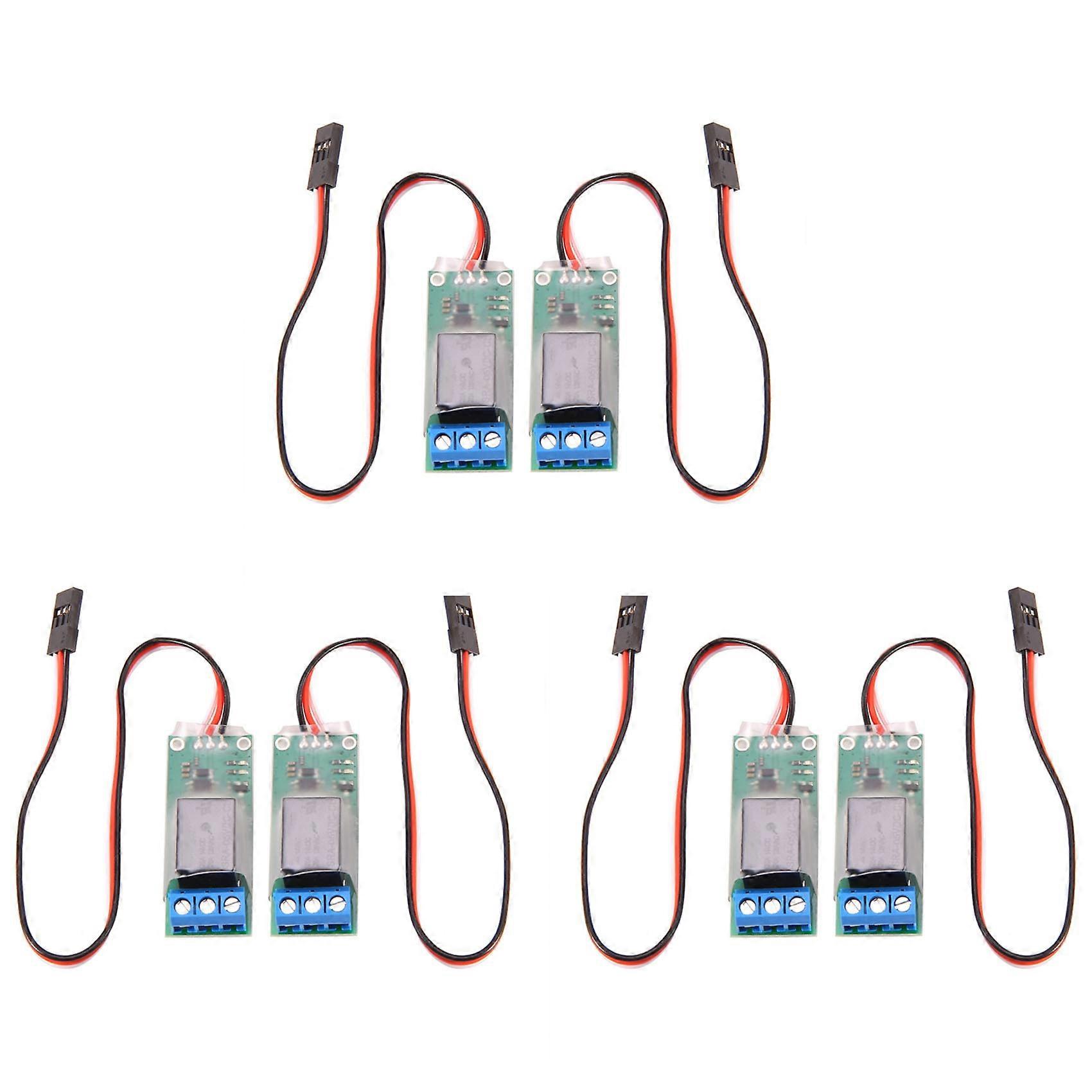 6PCS RC PWM Electronic Relay Switch for RC Airplane DIY Model Navigation Lights Controller Universal K1 Switch