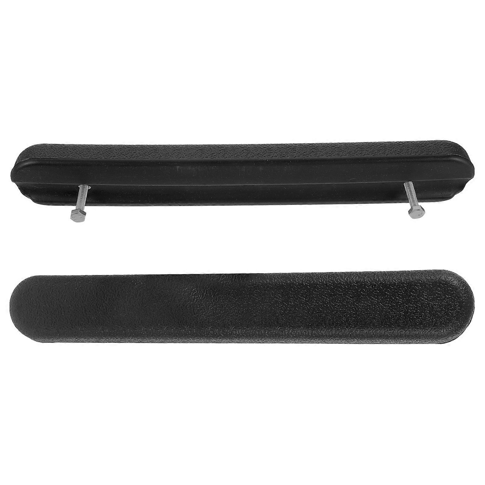 Wheelchair Arm Pads with ABS Material for Enhanced Safety and Comfort Black Universal Design Fits