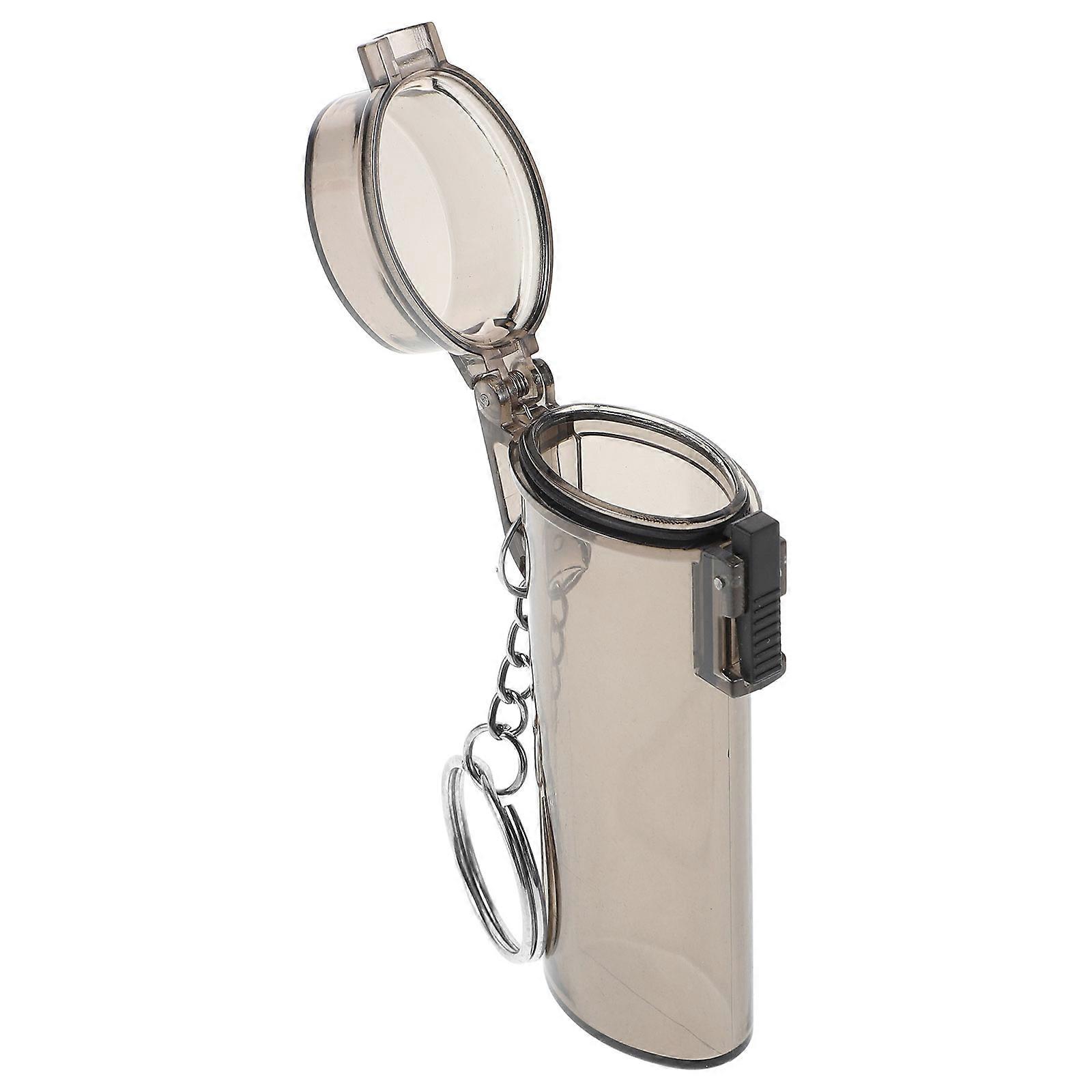 Waterproof Lighter Case Protective Travel Sleeve with Keychain Holder