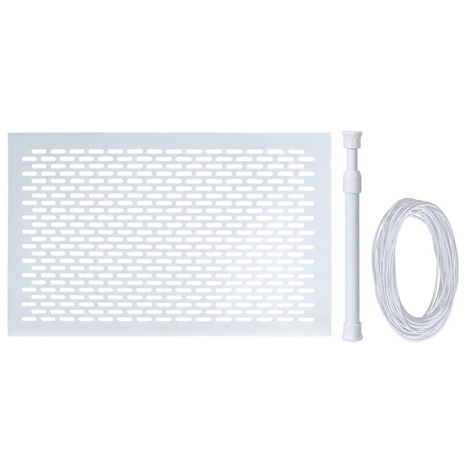 Heavy Duty Pool Skimmer Net with Protective Shield for Leaf and Debris Removal