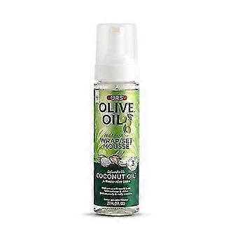 Mousse Modeladora Fixadora e Brilhante com Azeite de Oliva e Óleo de Coco para Brilho Restaurador. Estilização de Longa Duração. 2025