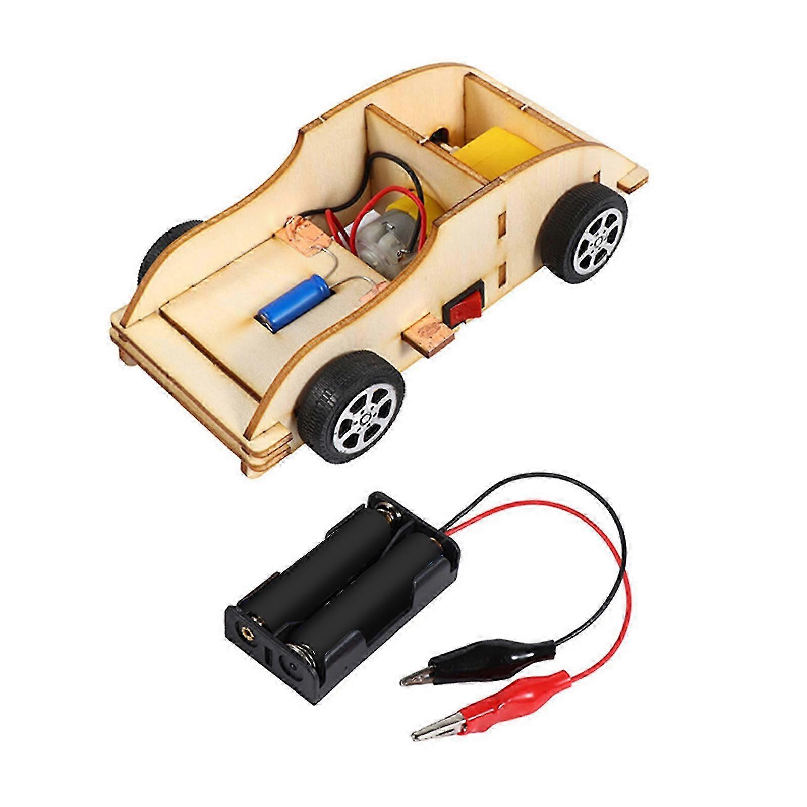 2025 STEM Kits,Science Experiment Projects for Kids Beginner Battery Powered Car Kits DIY Educational Engineering Experiments Multicolor