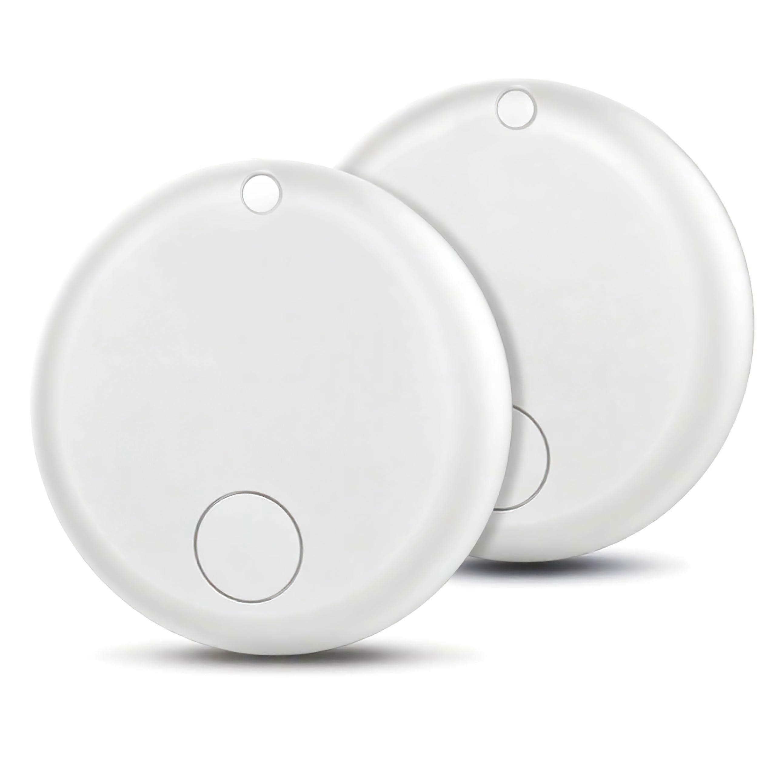 4 Pack Bluetooth Tracker Compatible with Apple Find My, Key Finder and Smart Tag Locator with Replaceable Battery