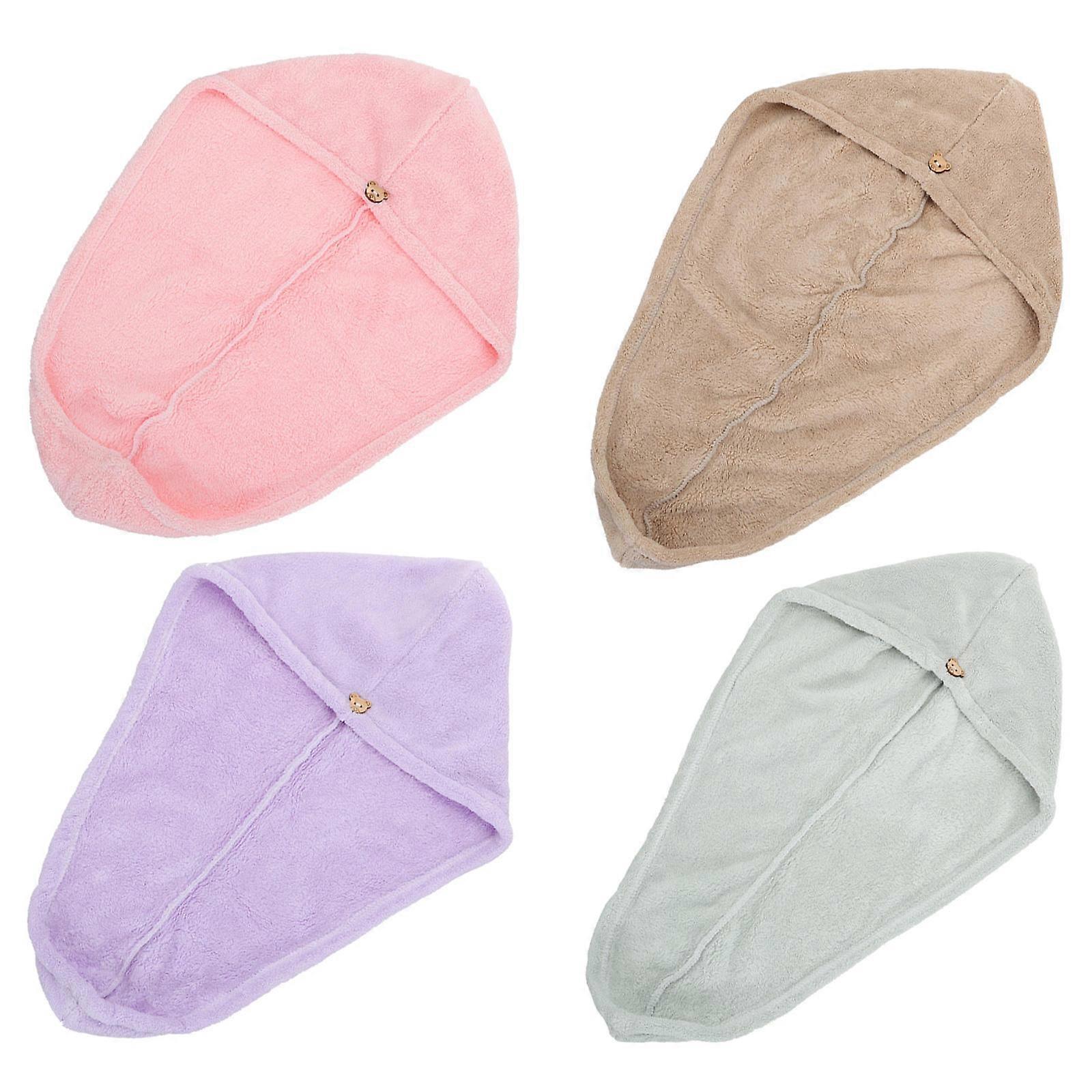 Hair Drying Hat Quick Drying Bath Cap 12Pcs Assorted