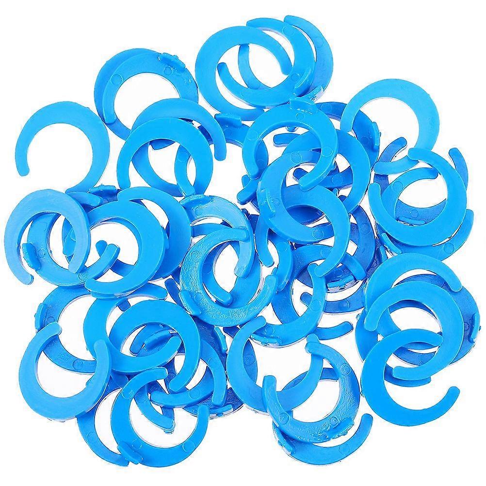 50pcs Water Filter Locking Clip 1/4 Inch Filter System Clamp Pipe Fitting
