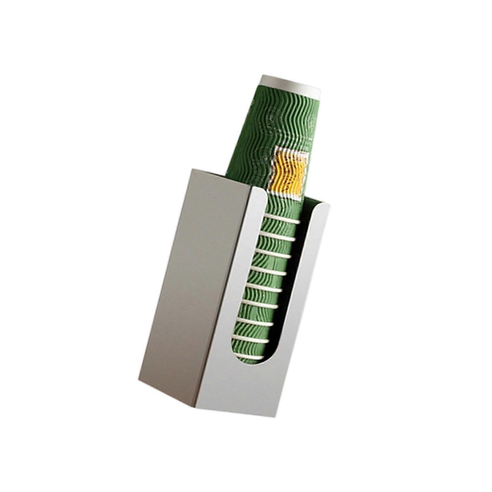 Acrylic Cup Dispenser for Water Cooler, Fits Multiple Sizes, SpaceSaving Durable Clear Holder