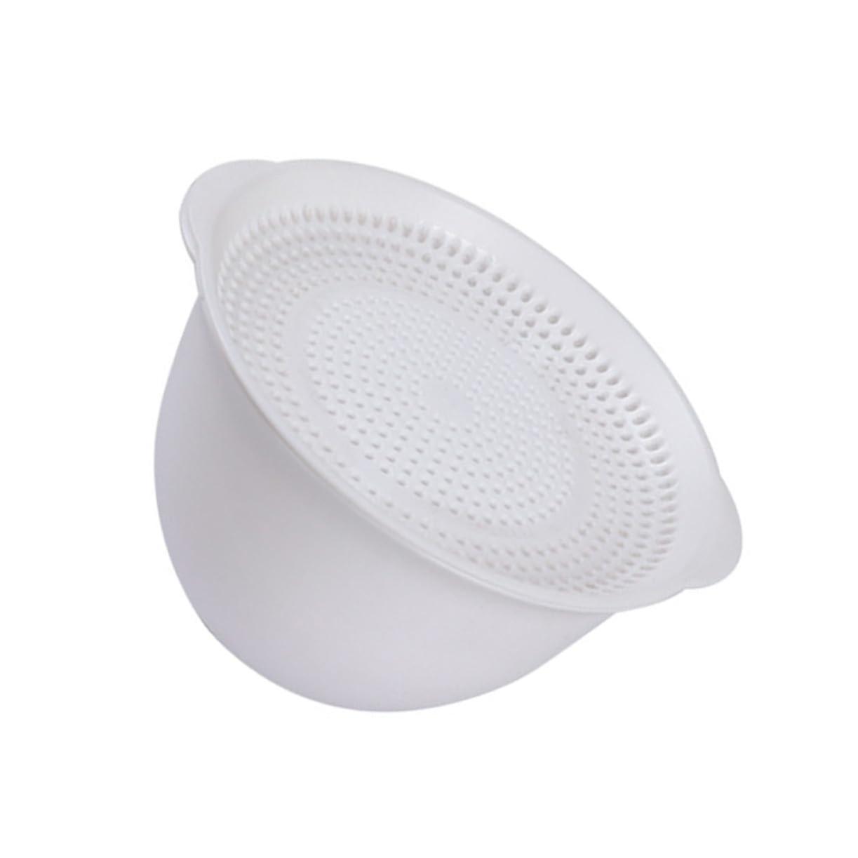 Microwave Safe Draining Bowl for Fast Water Drainage and Reheating, Multifunctional Fruit Strainer