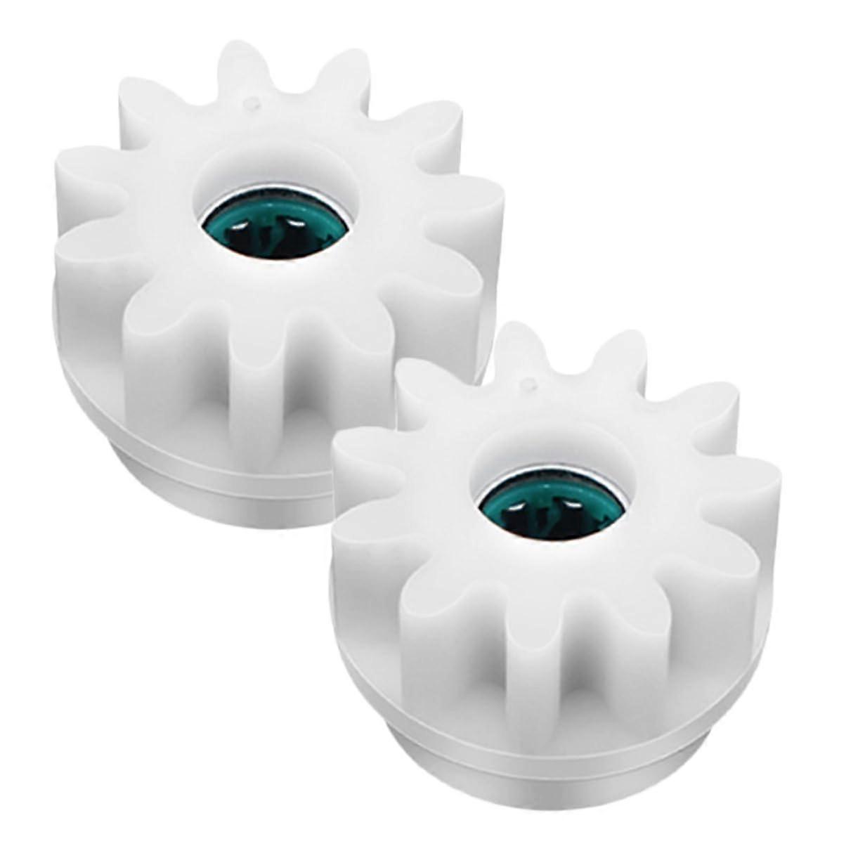 2pcs Small Spin Mop Bucket Gear Replacement with Durable Steel Core for Smooth Rotation