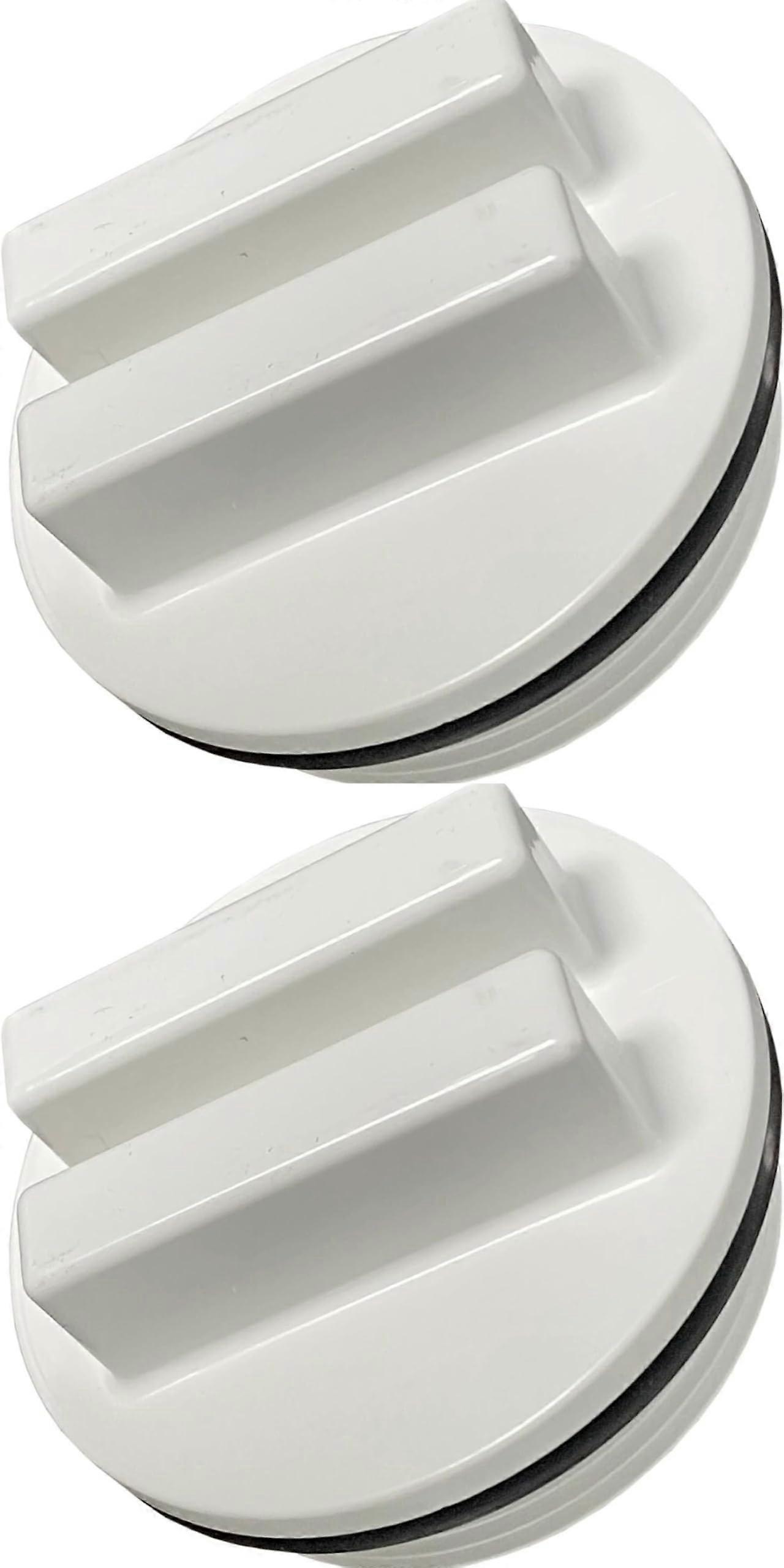 Pack of 2 Pool Drain Plug 1.5 Inch MPT Threaded Filter Plug Replacement Compatible with Hayward