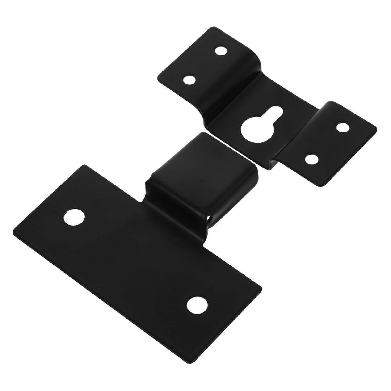 Speaker Wall Mount Bracket for Bookshelf Surround Speakers, Heavy Duty Iron, Space Saving Design