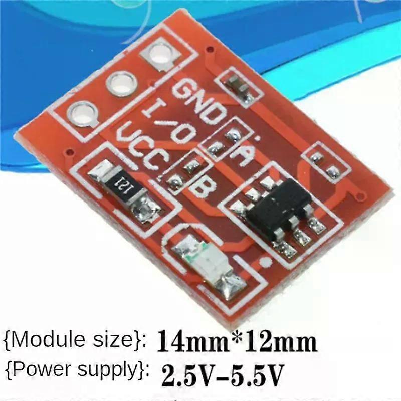 180Pcs TTP223 Touch Sensor Touch Button Module Self -Lock -To -Point Capacitance Switch Unilateral Trans