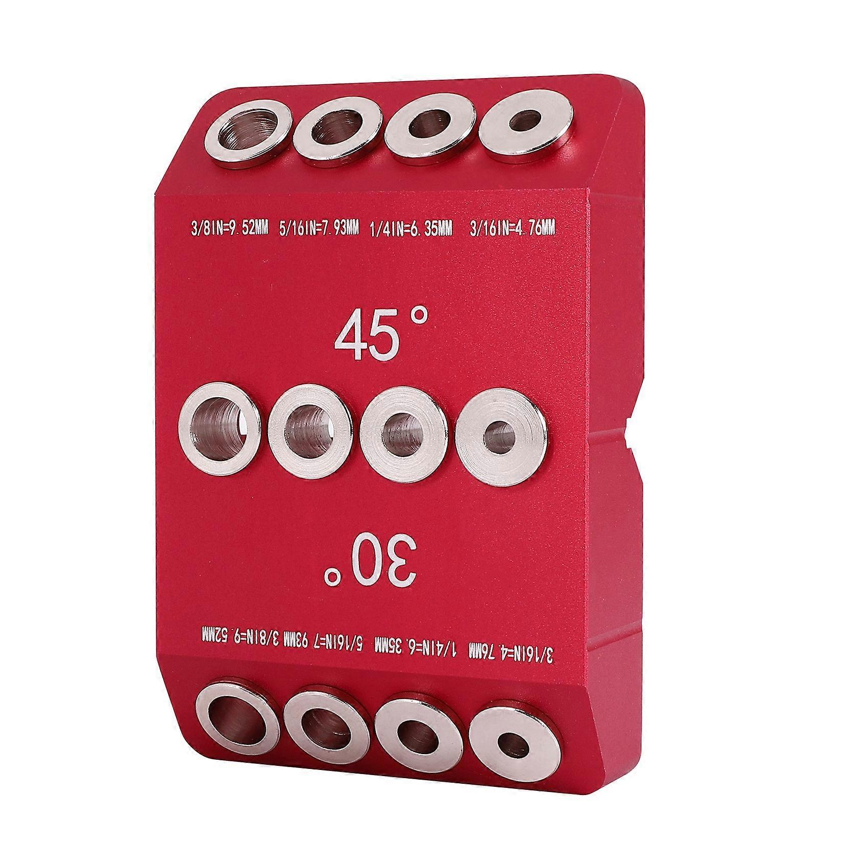30/45/90° Angle Drill Hole Guide Jig,1PCS
