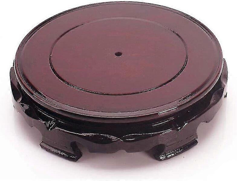 Suporte para aquário com base circular de 4,7 polegadas e capacidade de carga de 66 libras.