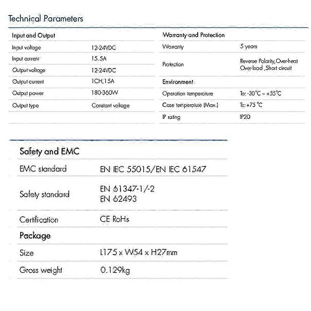 DMX512 Decoder D1-L 1 Channel DMX512 RDM Decoder DMX Receiver LED Dimmers with Digital Display Controller