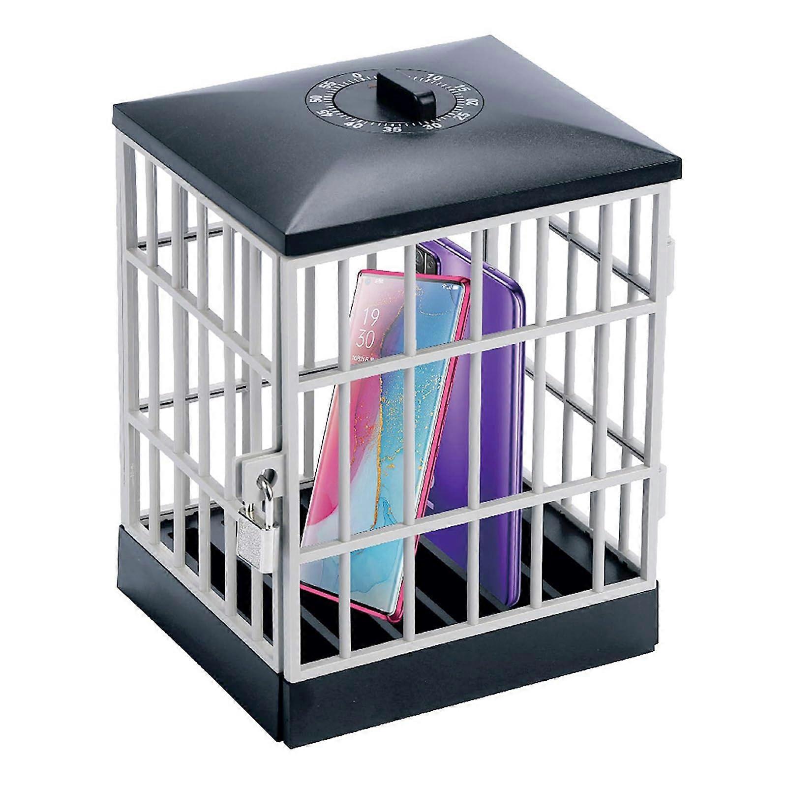 Timed Phone Lock Box with Large Capacity and Automatic Unlock for Classroom, Home, Office Use