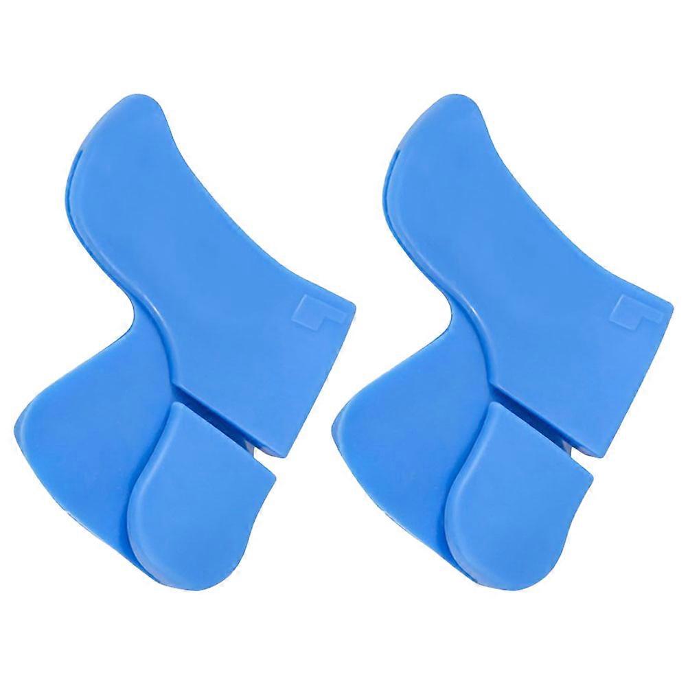 Silicone Cutter Back Cover for Protection 2Pcs Comfortable Blue Handle Guards