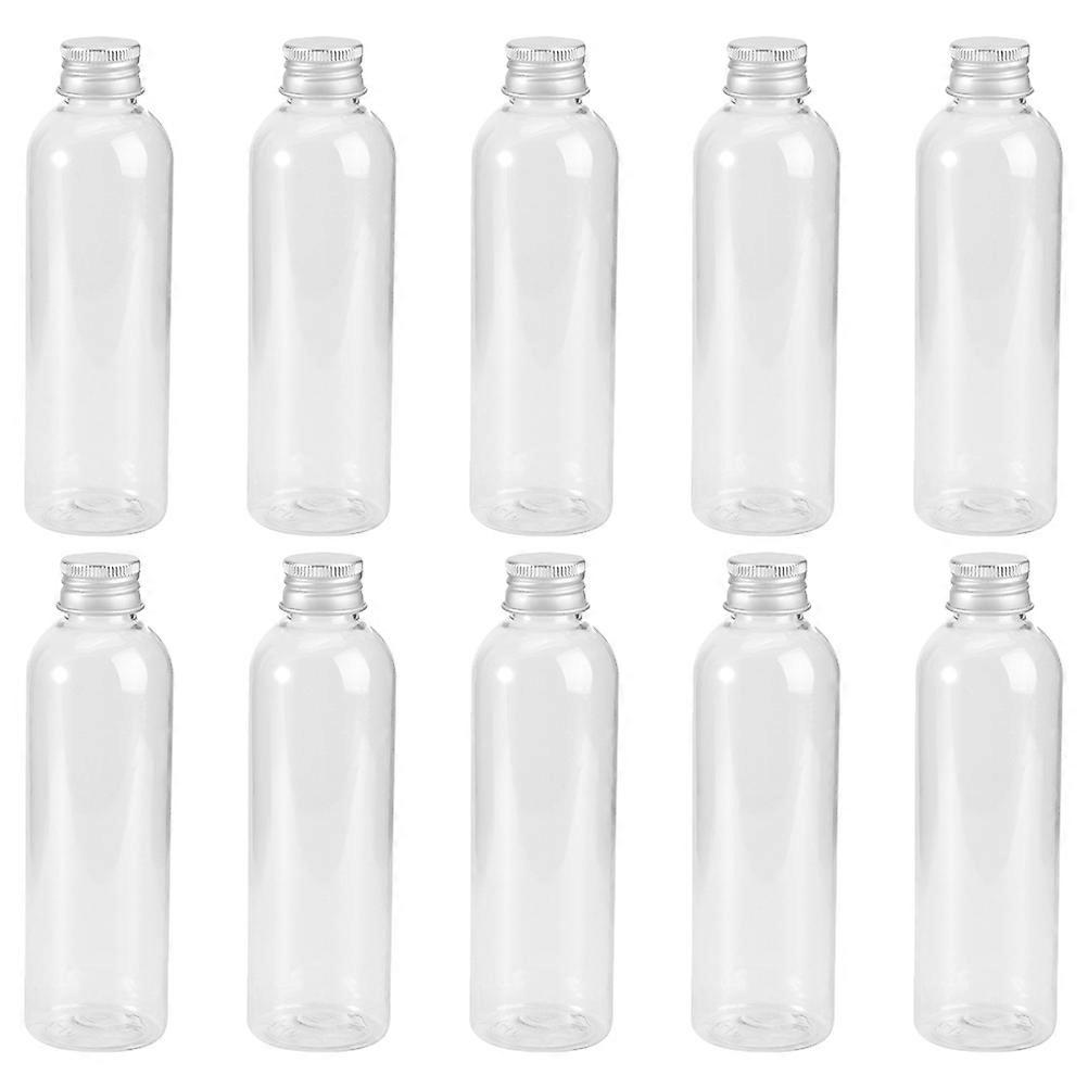 Plastic Transparent Cosmetics Bottle Refillable Liquid Dispenser 15Pcs