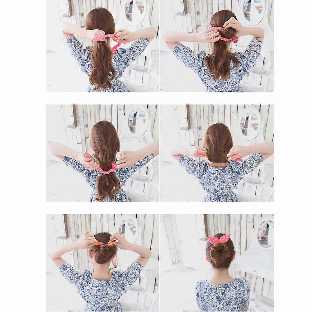 Bun Maker Hair Styling Tool with Rabbit Ear Design 1 Accessory