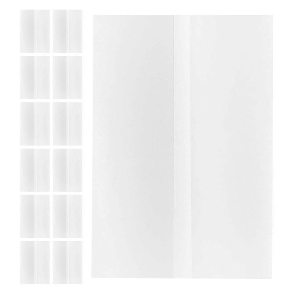 Invitation Supply Paper Invitation Card Jackets with Transparency 20Pcs