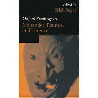 Oxford-lezingen in Menander, Plautus en Terence (Oxford-lezingen in klassieke studies)