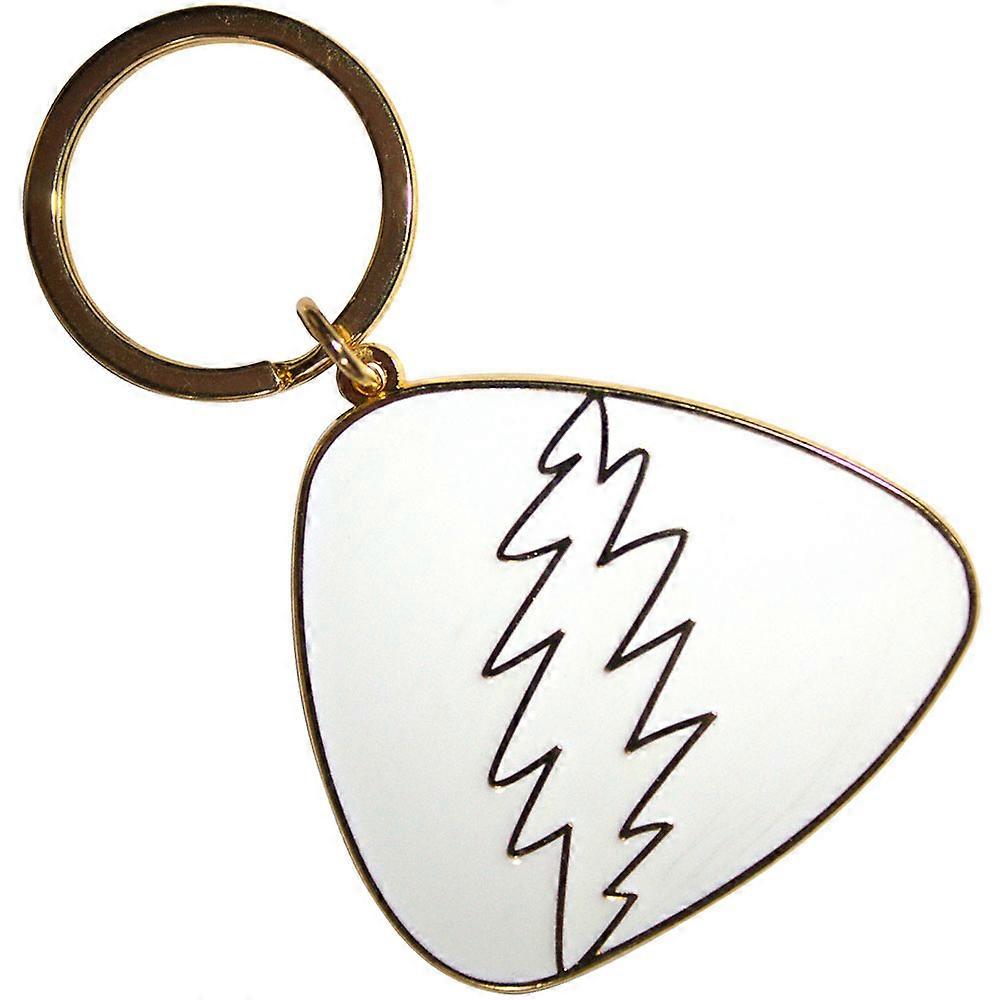 Grateful Dead White Plectrum Breloc breloc