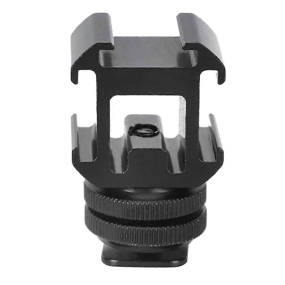1/4'' Dual Layer Screw One Compatible With Three Hot Cold Shoe Base Fill Light Multifunction Bracket
