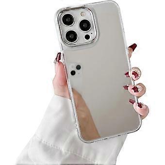 Luxury Mirror Makeup Case for Oppo A11 A11X, Shockproof TPU Bumper, Scratch‑Resistant Protective Cover