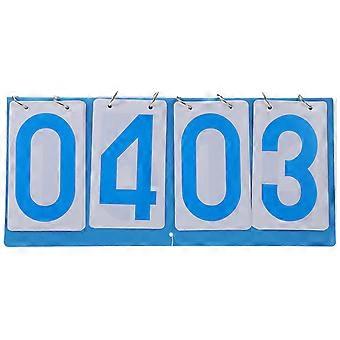 Reusable Scoreboard Convenient Sports Score Flipper 2Pcs Score Keeper