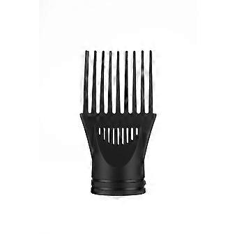2-Pack Universal Hair Dryer Diffuser Attachment with Comb Nozzle - for Voluminous, Curly, Frizzy Hair, Black, 16cm