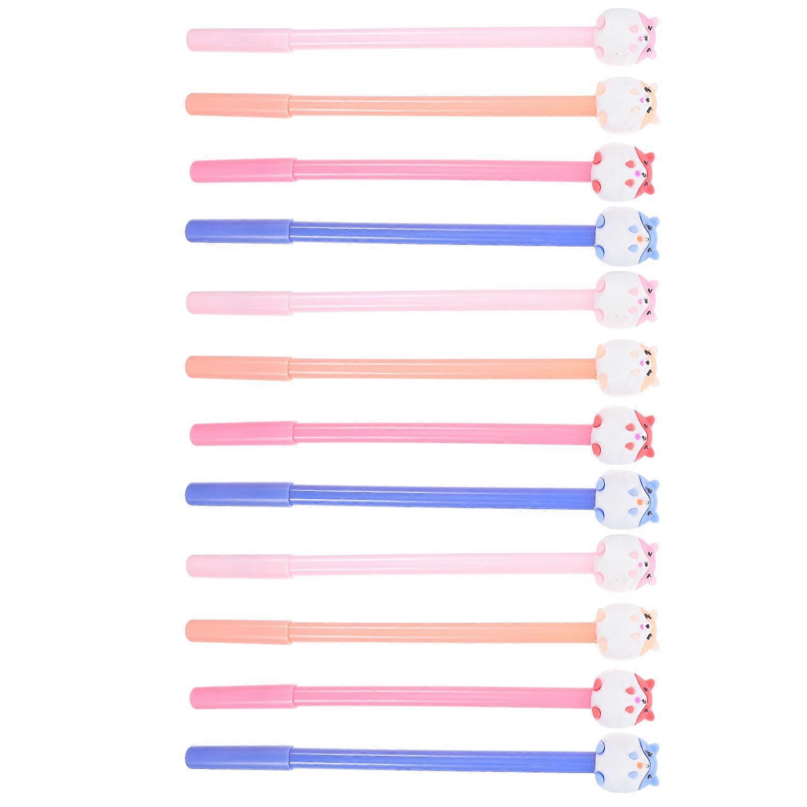 Hamster Gel Pens for Writing 12Pcs Creative Pens with Replaceable Core