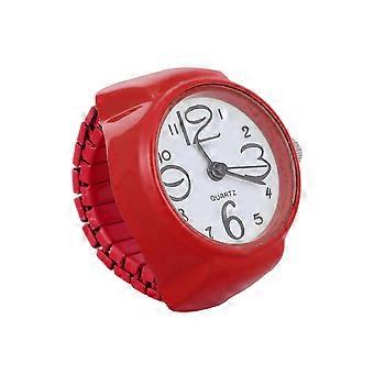 Hand Watch Fashion Watch Ring for Adults Use 1Pcs Red Accessory