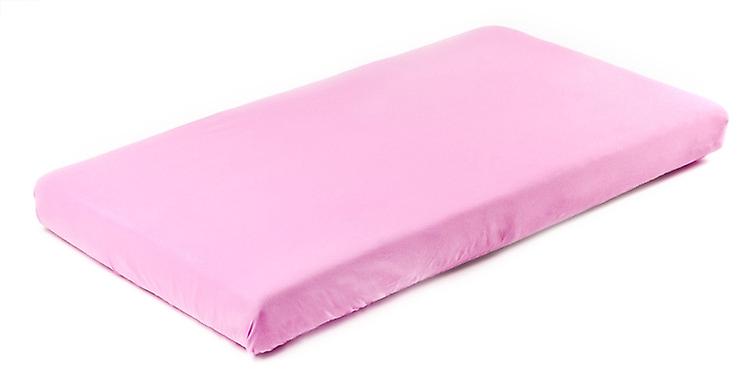 Jersey Fitted Sheet Pink 120x60