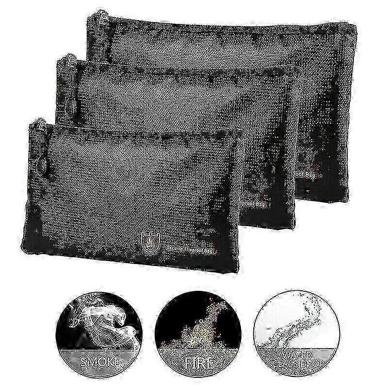 Fireproof Document Bag Money Box Fireproof Fireproof Waterproof 27 * 17 Cm