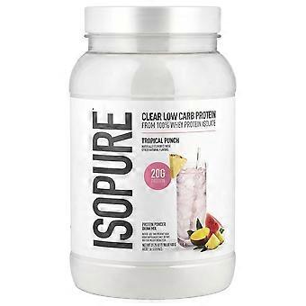Isopure, Protein Powder, Tropical Punch, 1.98 lbs (900 g)