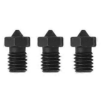 Hoge kwaliteit (3 stuks) Hoge kwaliteit E3D V6 met mondstuk van gehard staal 0,4 MM