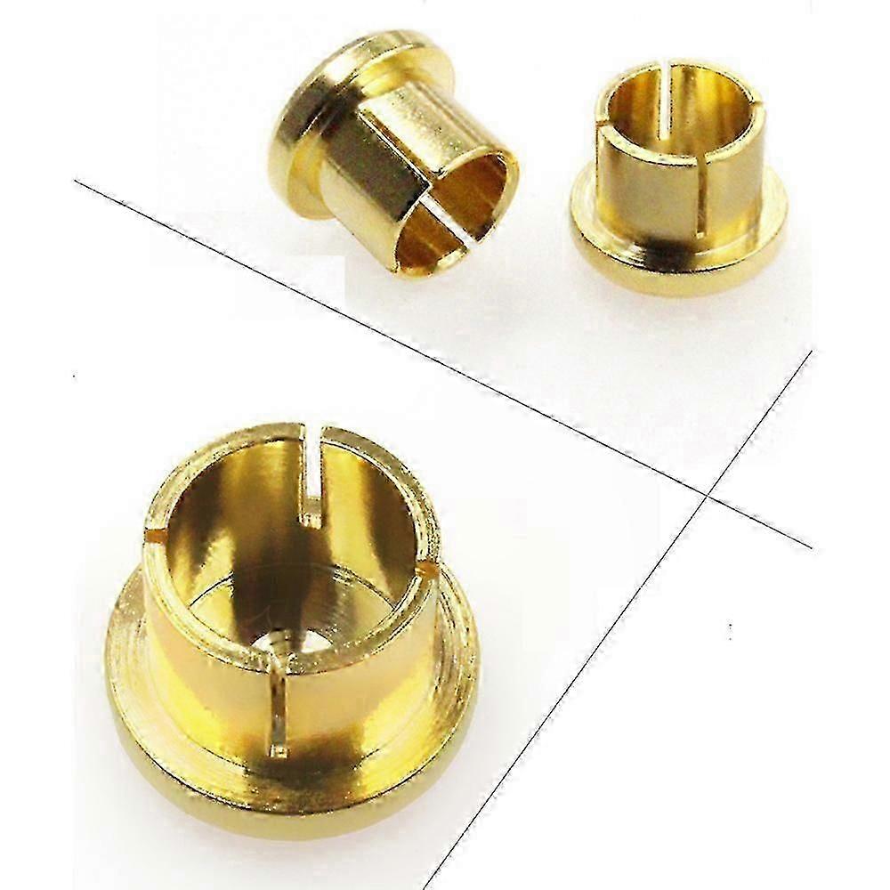 10Pcs Gold Plated Short Circuit Socket Phono Connector RCA Shielding Jack Socket Protect Cover Cap